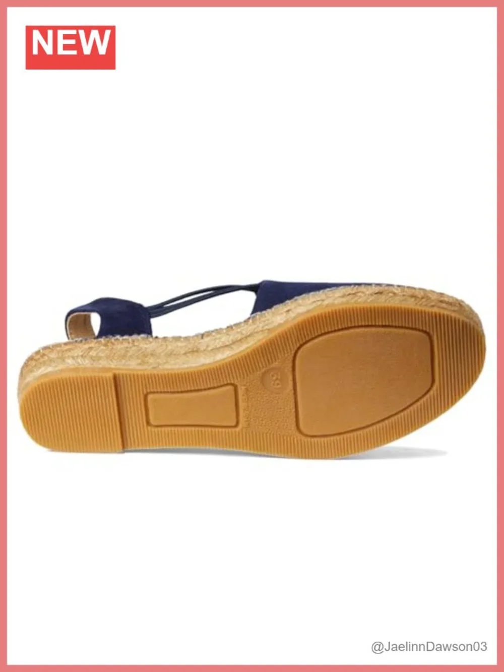 Nuria Leather Suede Slingback Espadrille Wedge Loafers